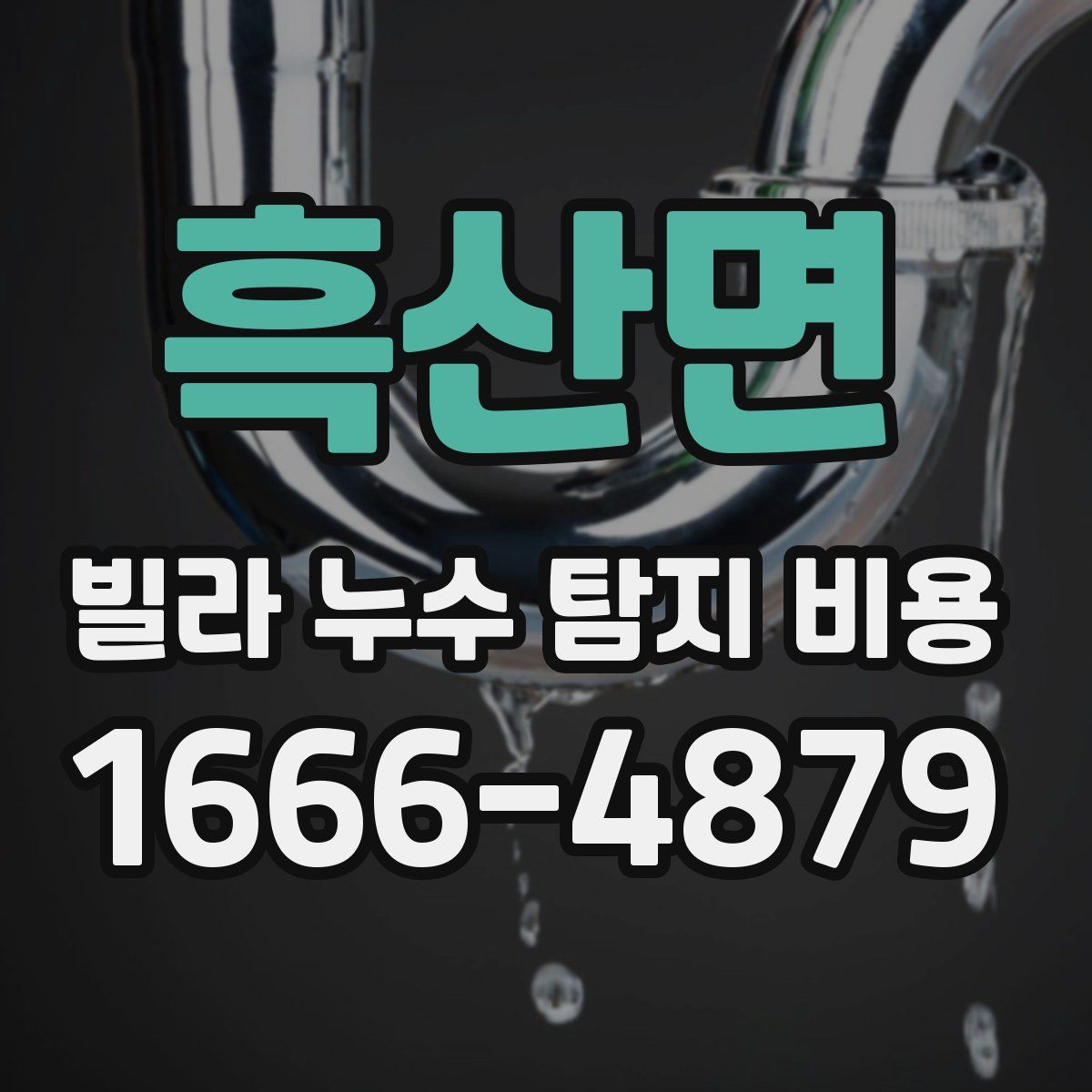 흑산면 빌라 누수 탐지 비용
