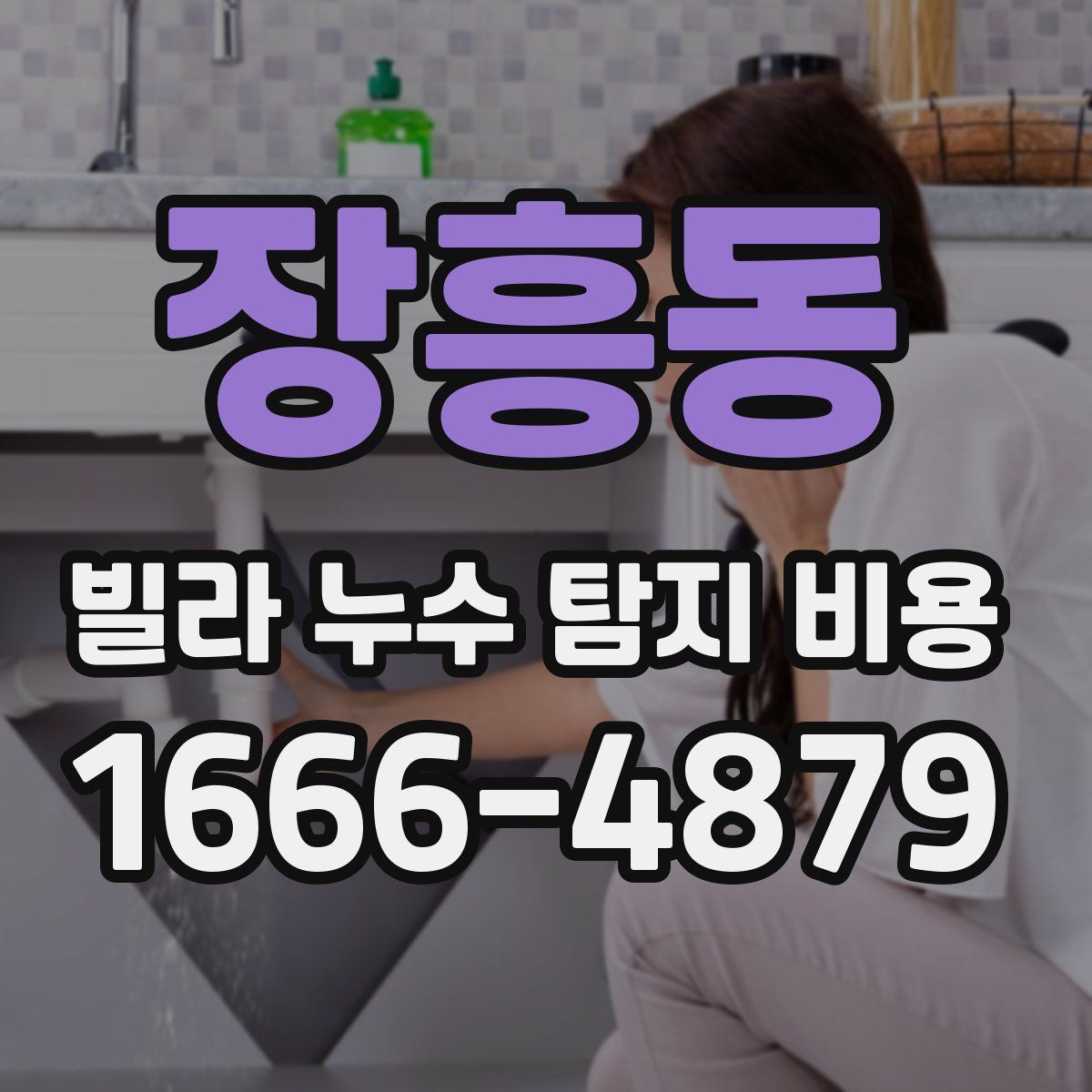 장흥동 빌라 누수 탐지 비용