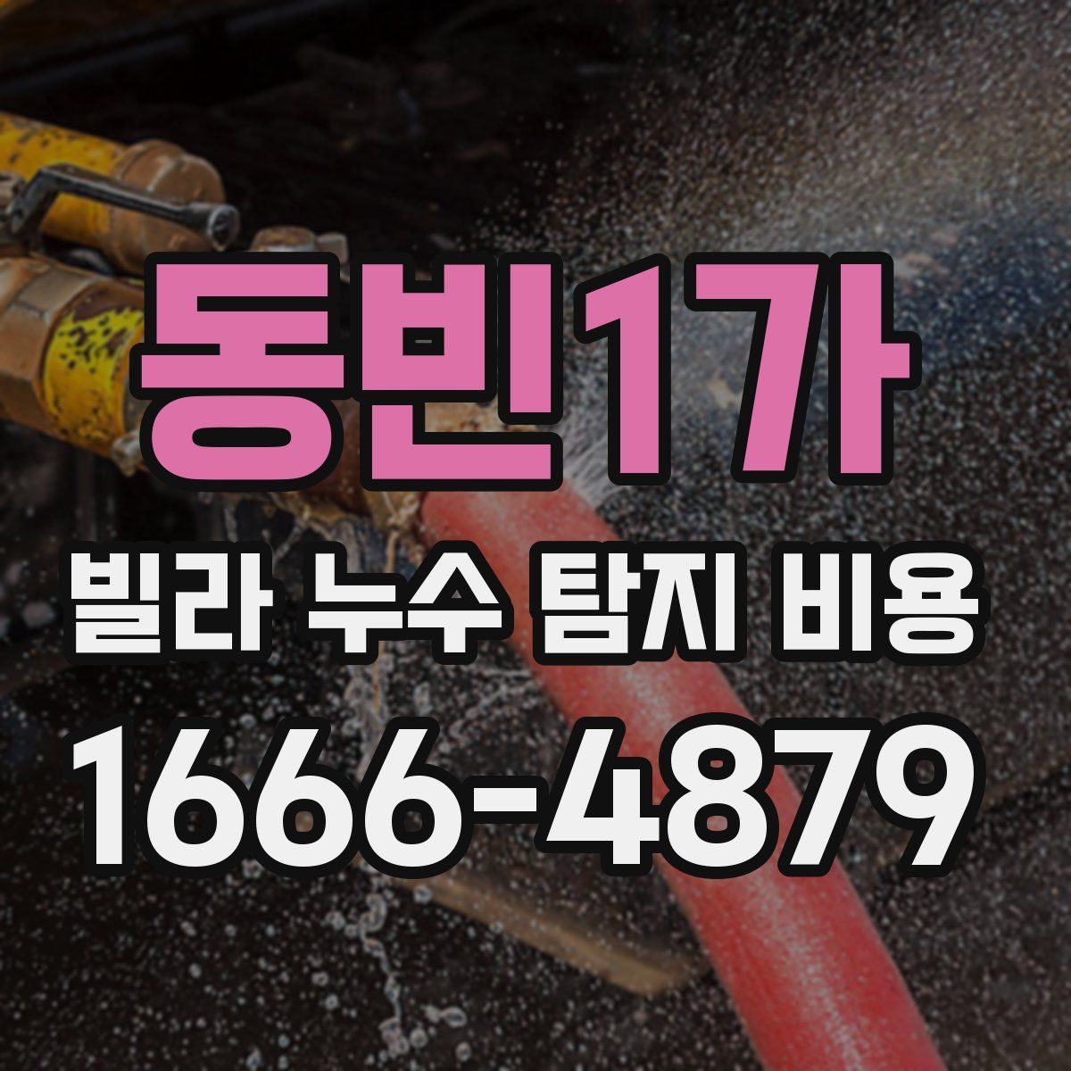 동빈1가 빌라 누수 탐지 비용
