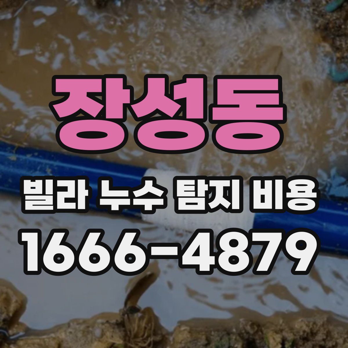 장성동 빌라 누수 탐지 비용