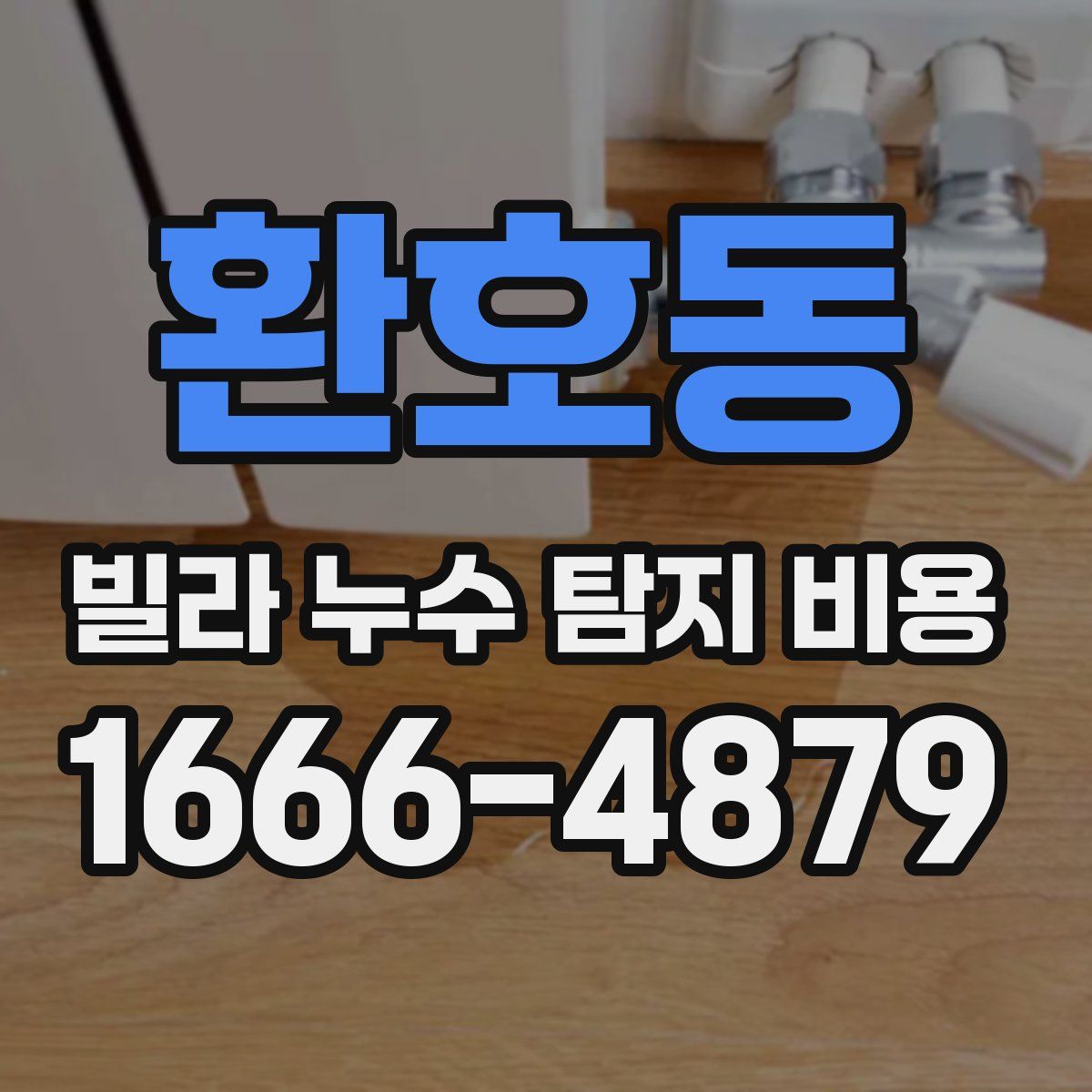 환호동 빌라 누수 탐지 비용