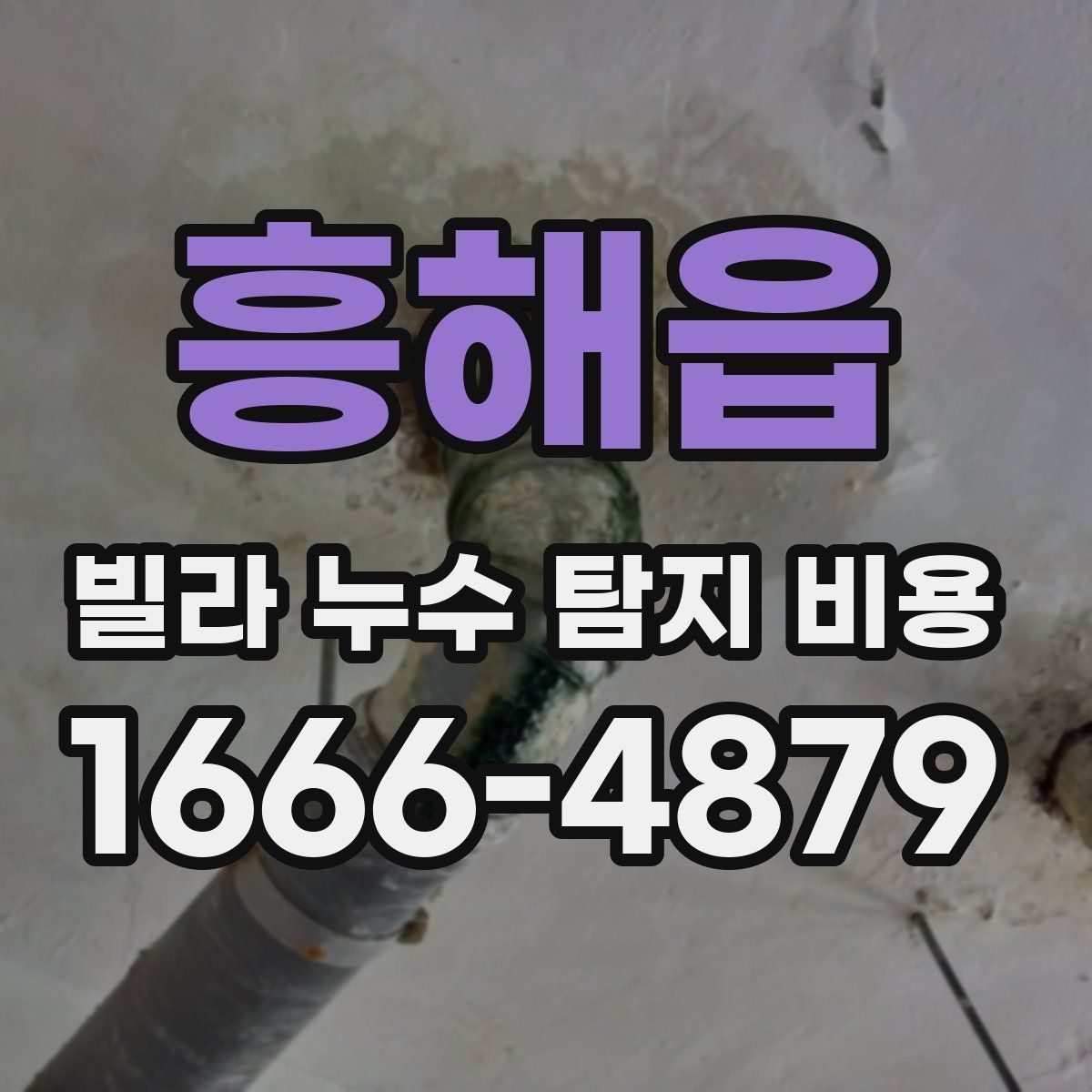 흥해읍 빌라 누수 탐지 비용