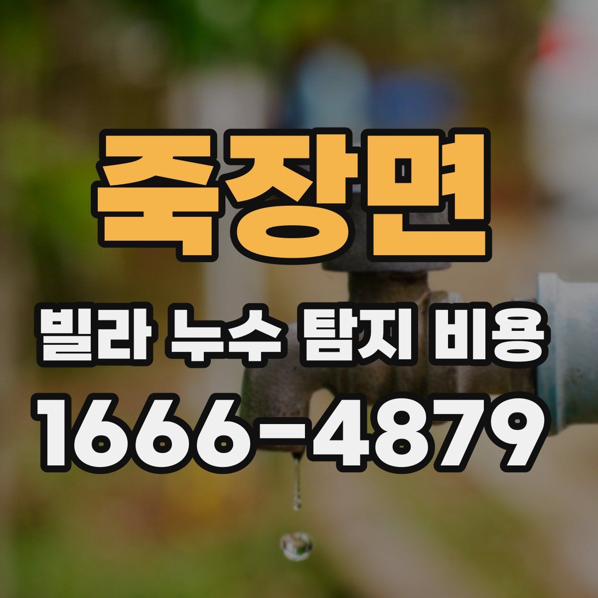 죽장면 빌라 누수 탐지 비용
