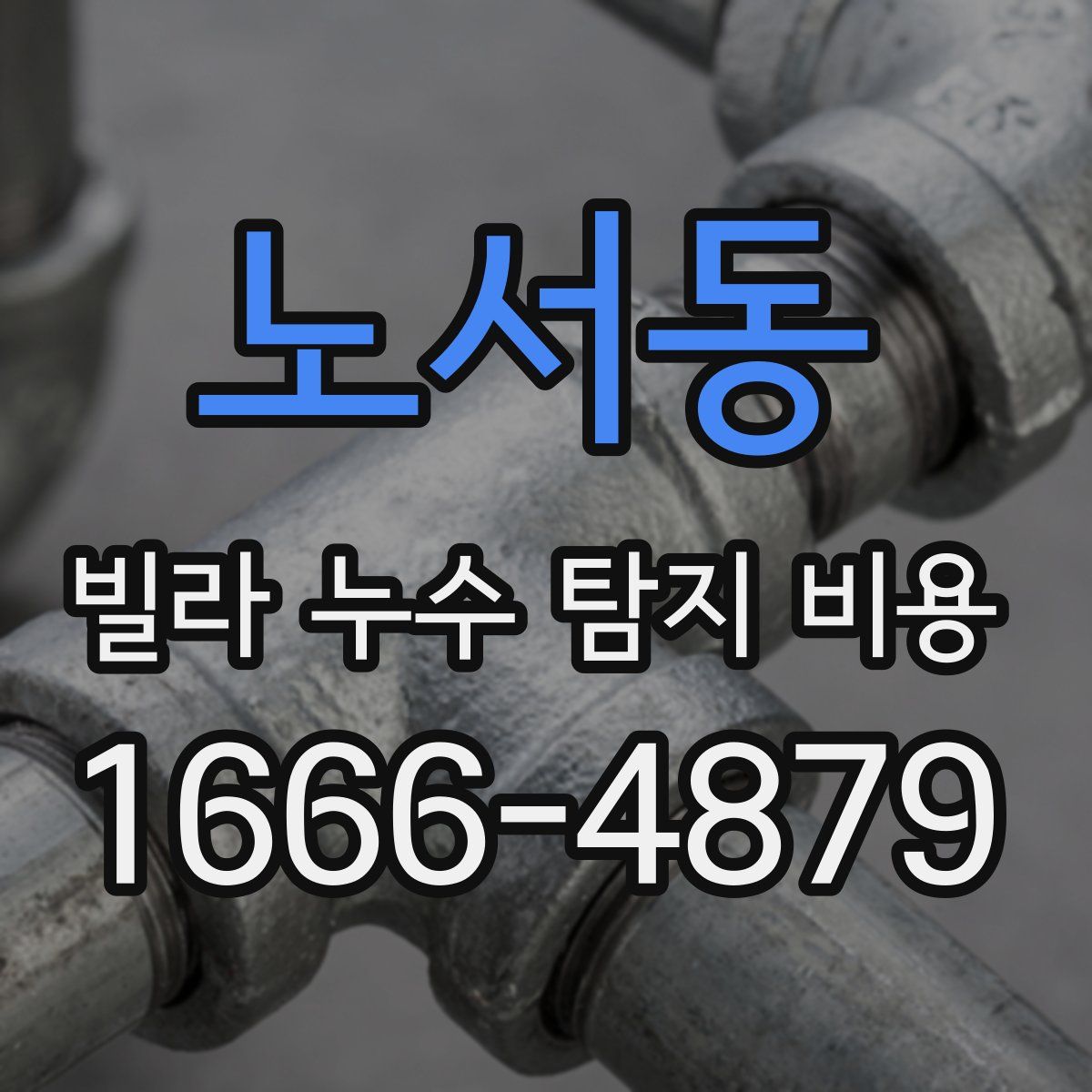 노서동 빌라 누수 탐지 비용