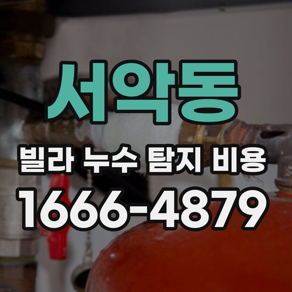 서악동 빌라 누수 탐지 비용