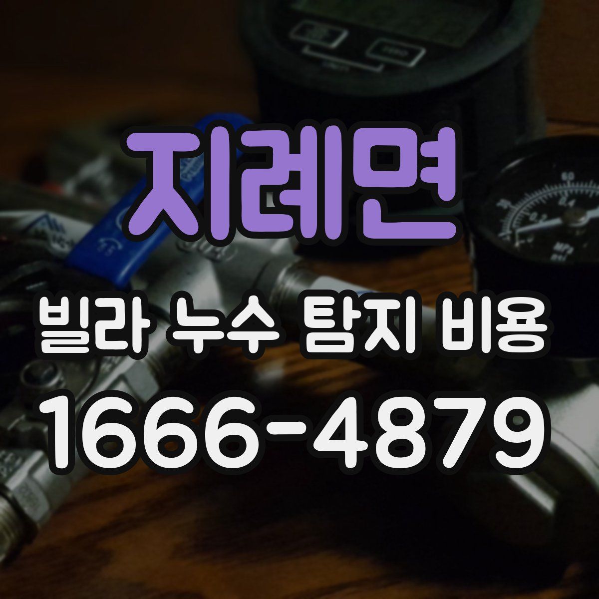 지례면 빌라 누수 탐지 비용