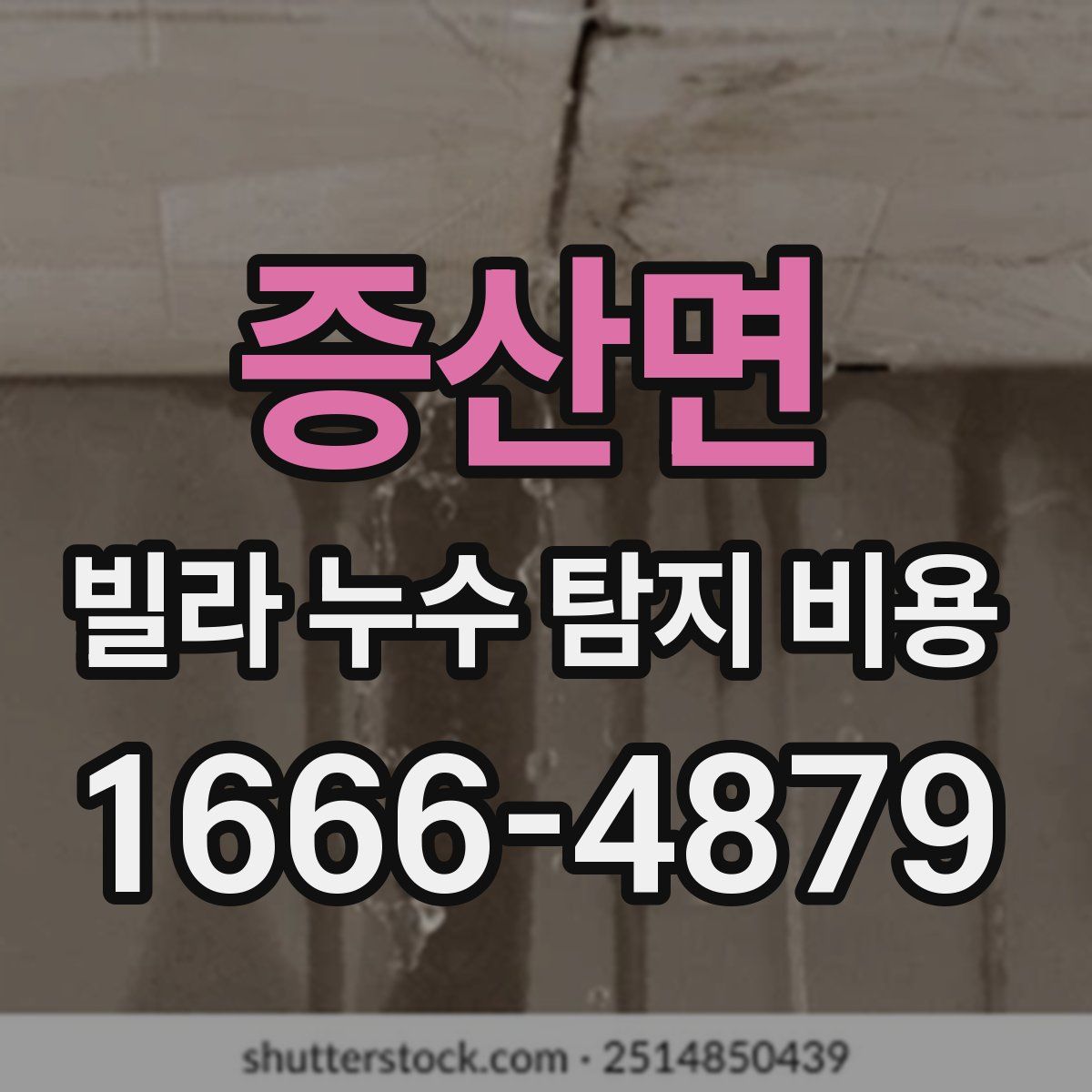 증산면 빌라 누수 탐지 비용