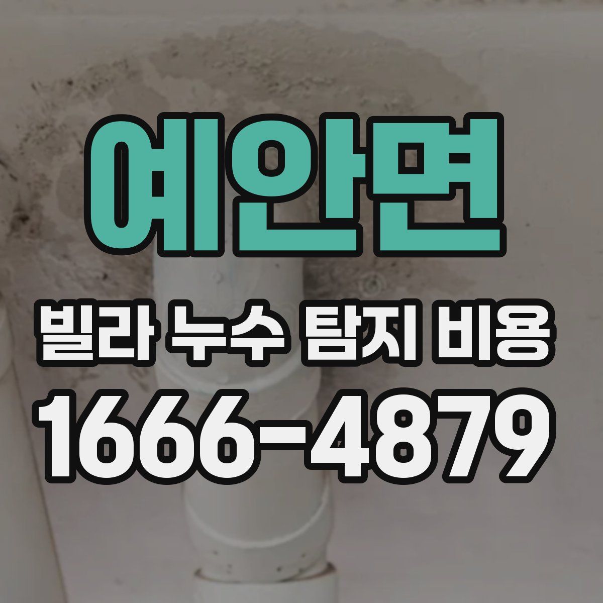 예안면 빌라 누수 탐지 비용