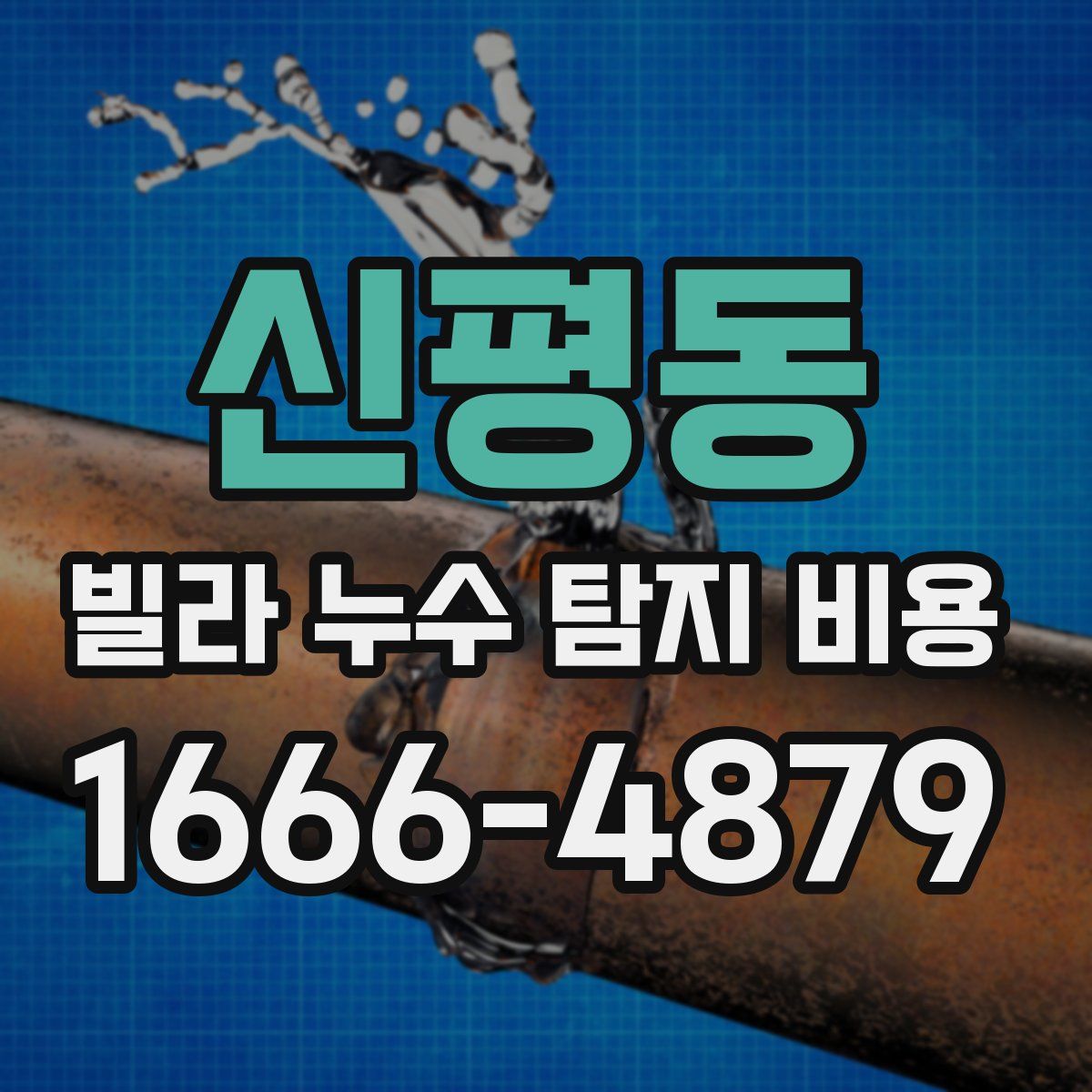 신평동 빌라 누수 탐지 비용