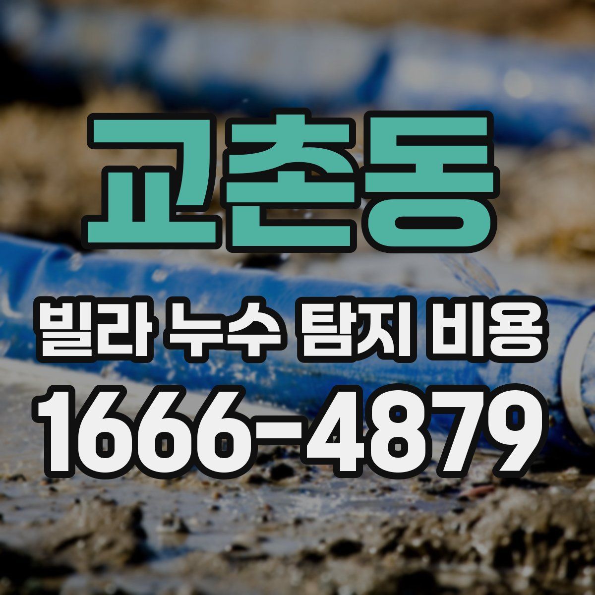 교촌동 빌라 누수 탐지 비용