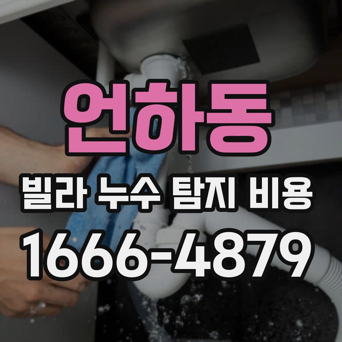 언하동 빌라 누수 탐지 비용