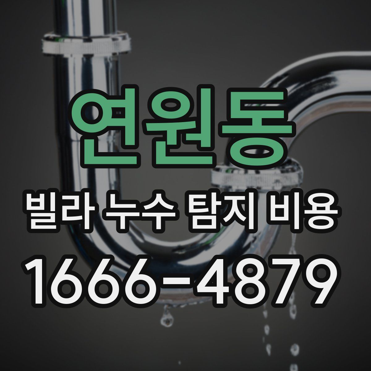 연원동 빌라 누수 탐지 비용