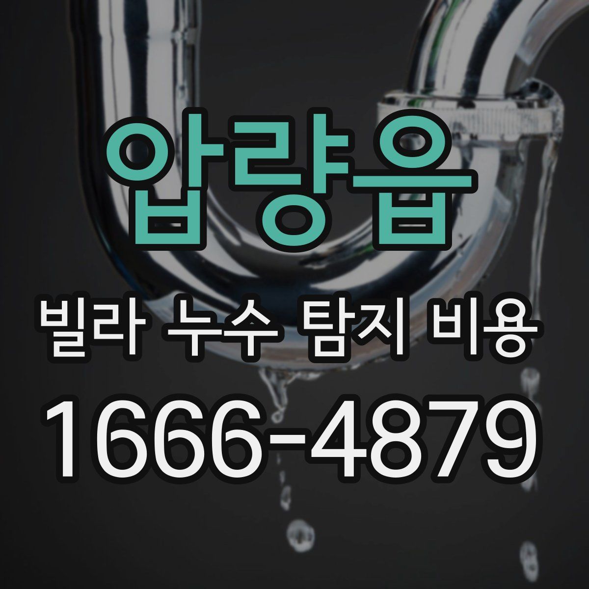 압량읍 빌라 누수 탐지 비용
