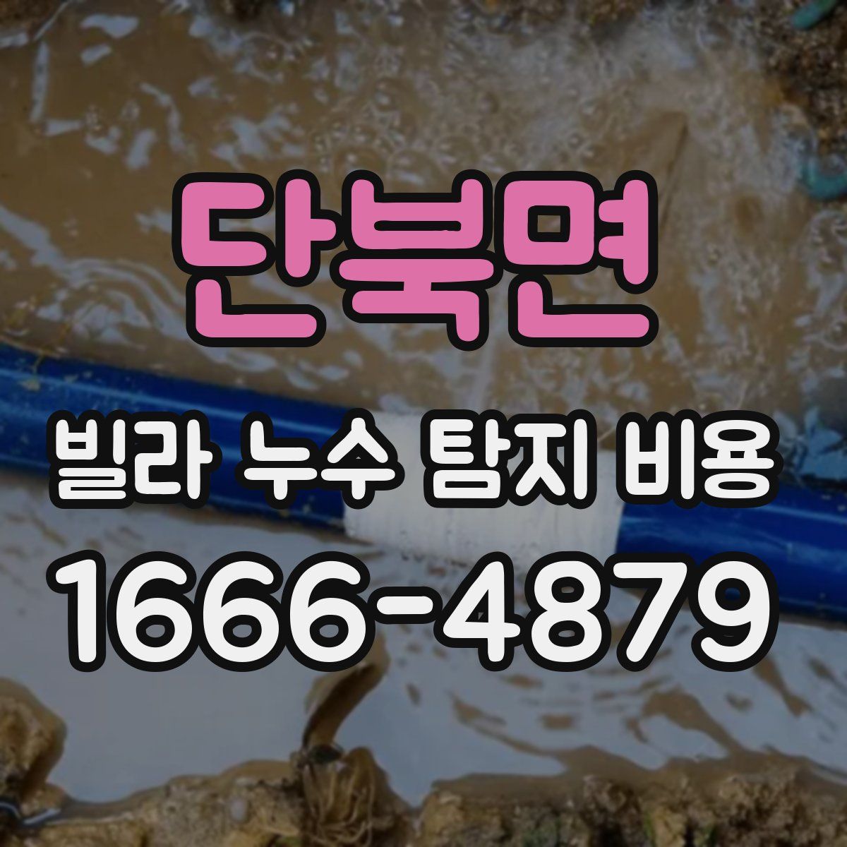 단북면 빌라 누수 탐지 비용