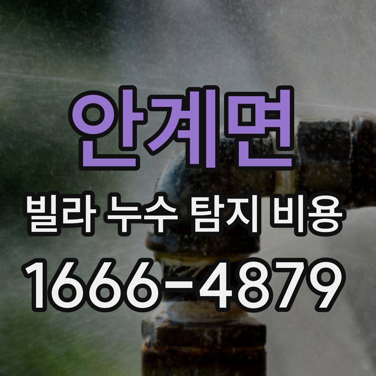안계면 빌라 누수 탐지 비용