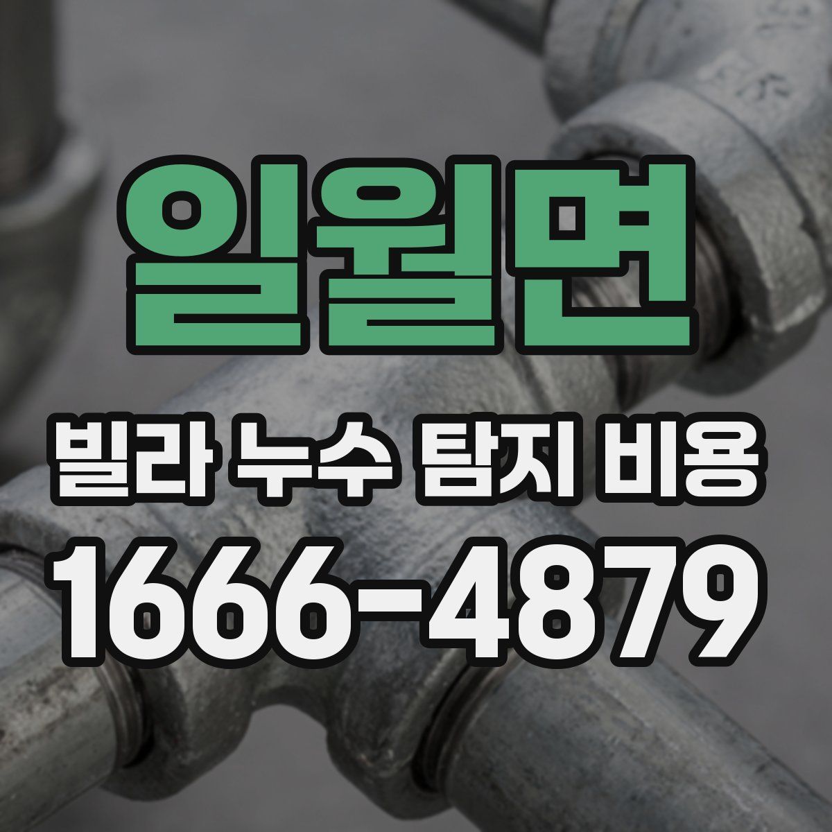일월면 빌라 누수 탐지 비용