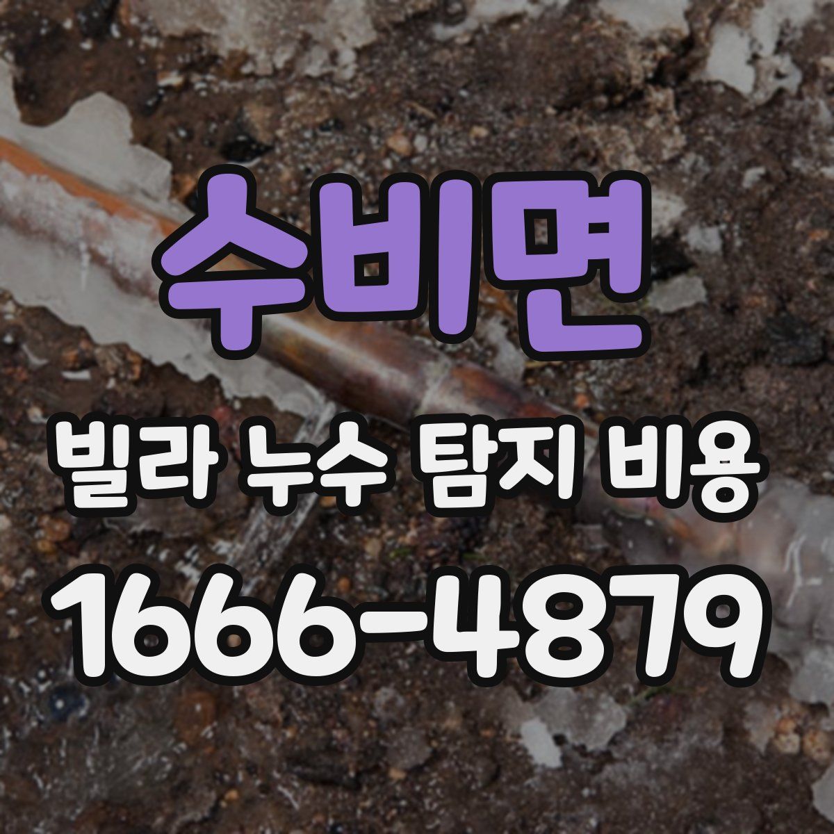 수비면 빌라 누수 탐지 비용