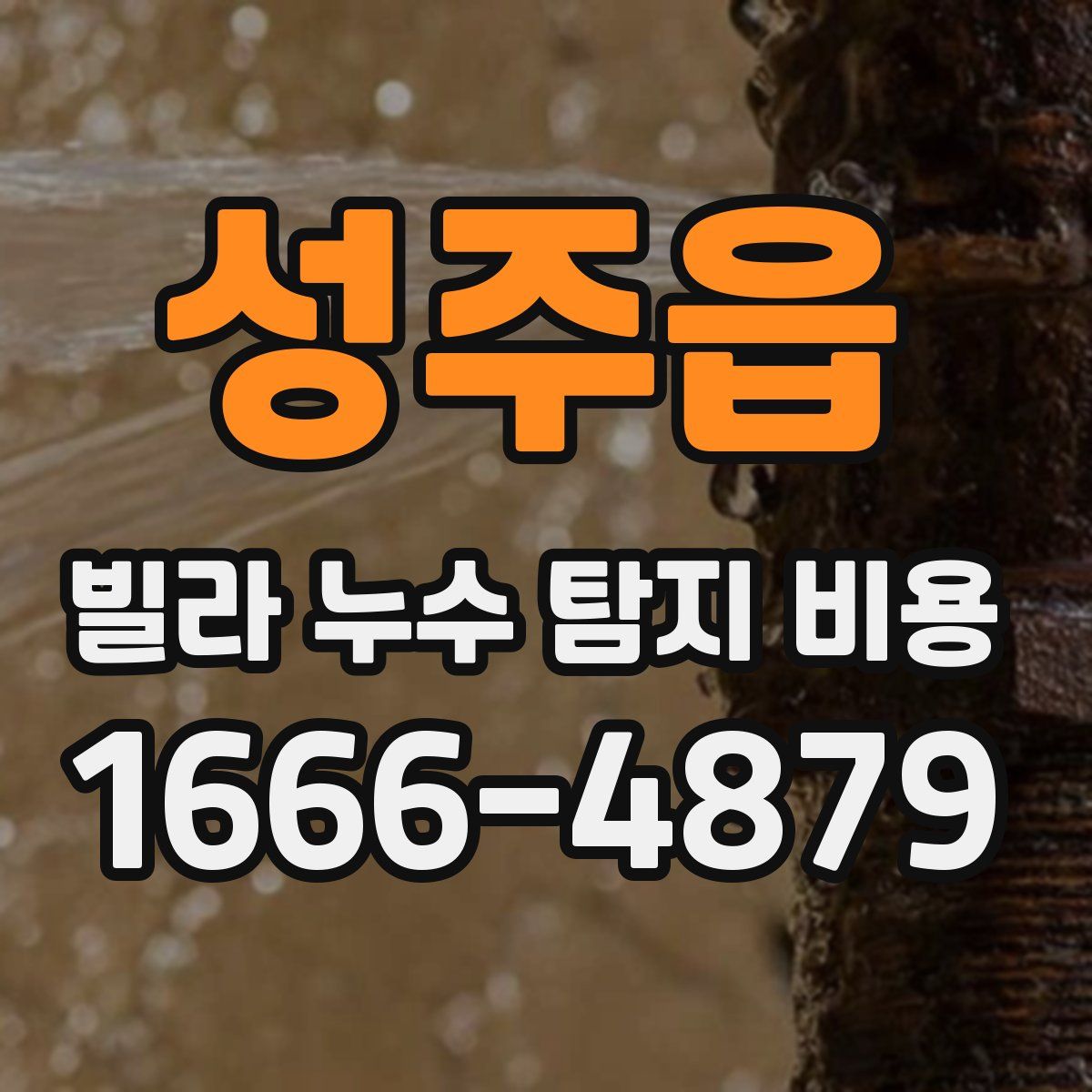 성주읍 빌라 누수 탐지 비용