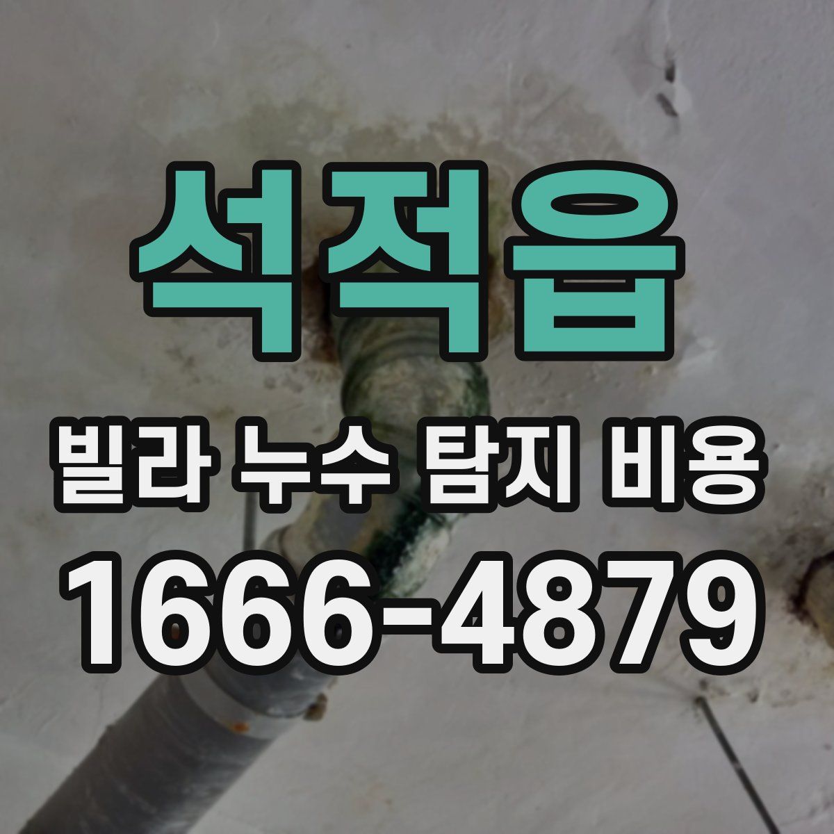 석적읍 빌라 누수 탐지 비용