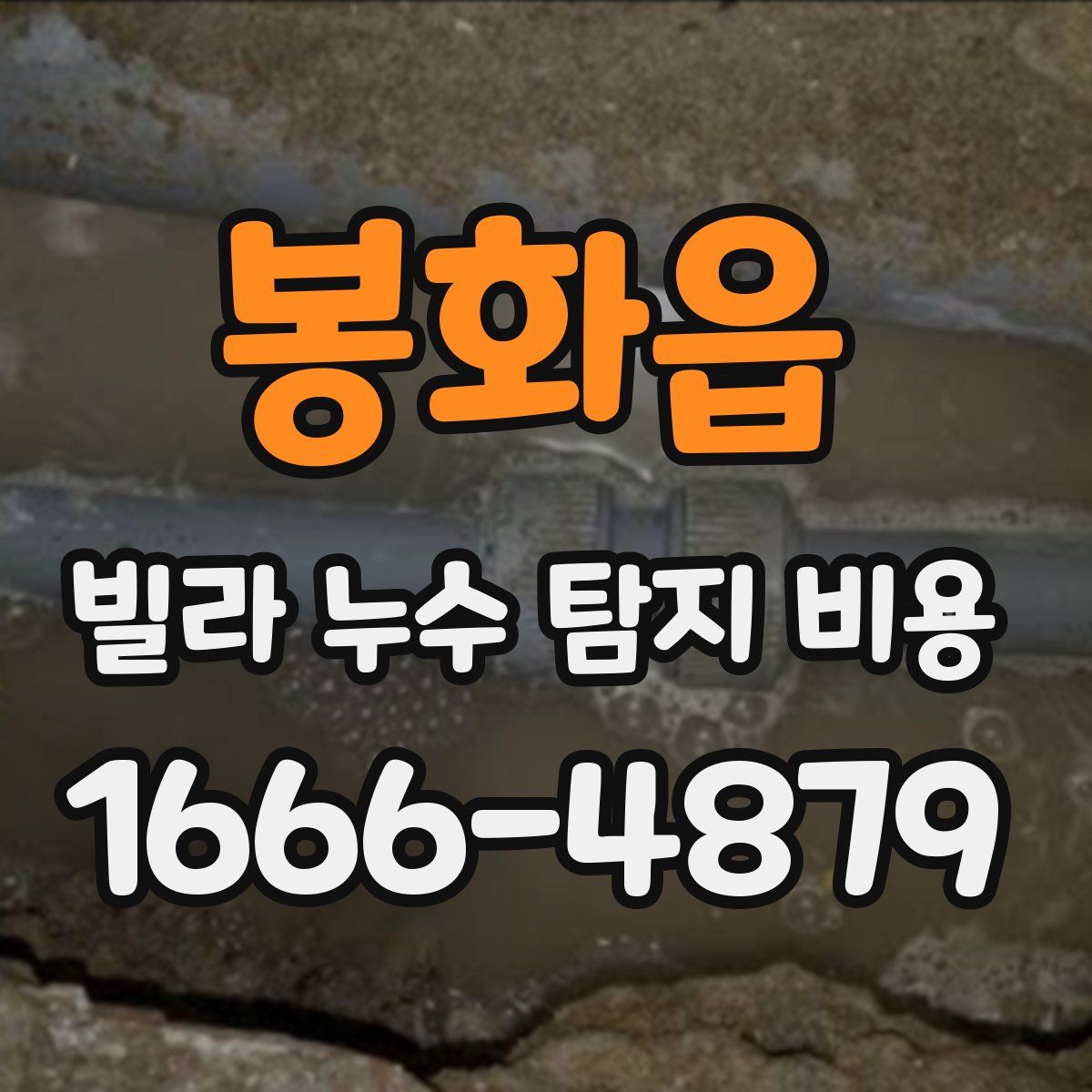 봉화읍 빌라 누수 탐지 비용