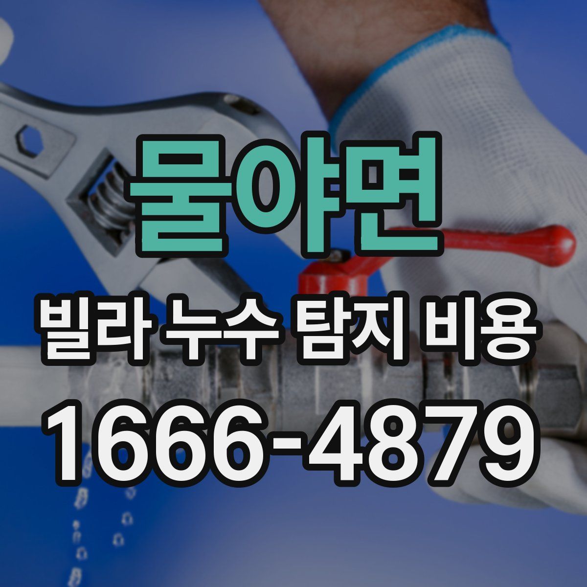 물야면 빌라 누수 탐지 비용