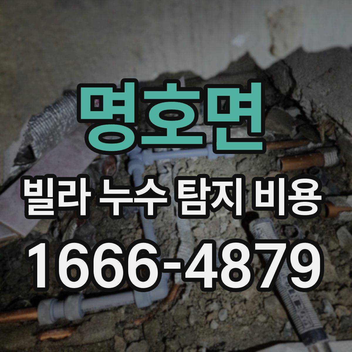 명호면 빌라 누수 탐지 비용