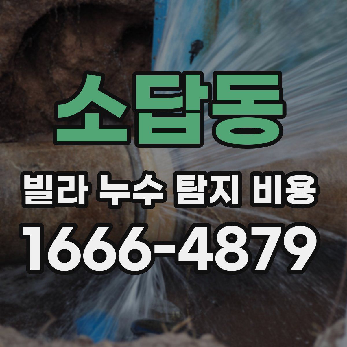 소답동 빌라 누수 탐지 비용
