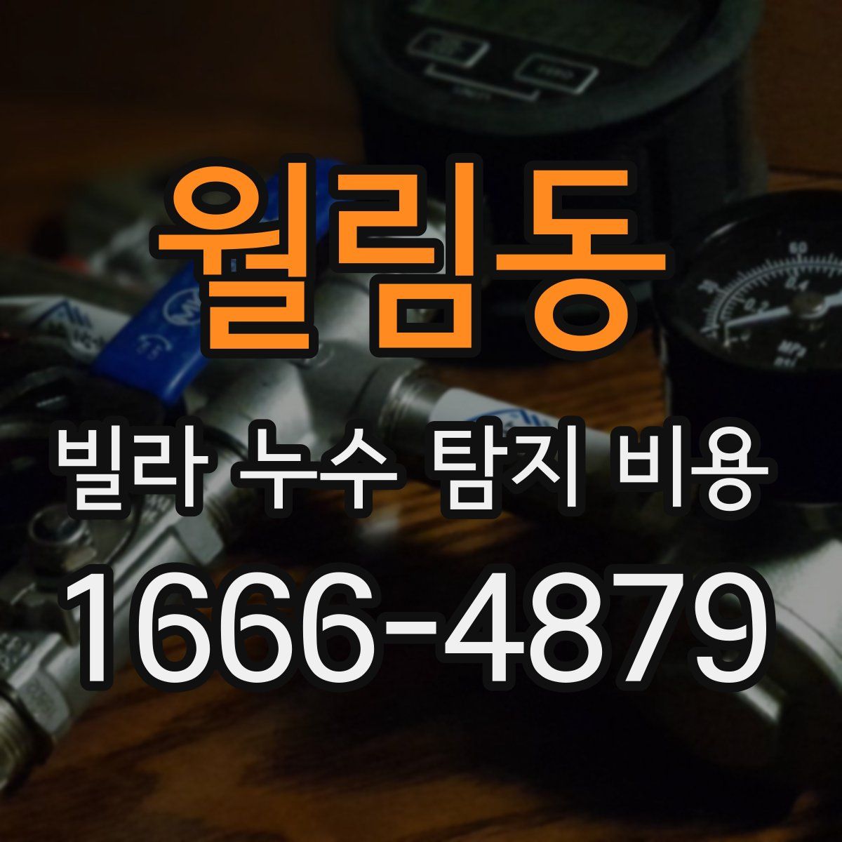 월림동 빌라 누수 탐지 비용