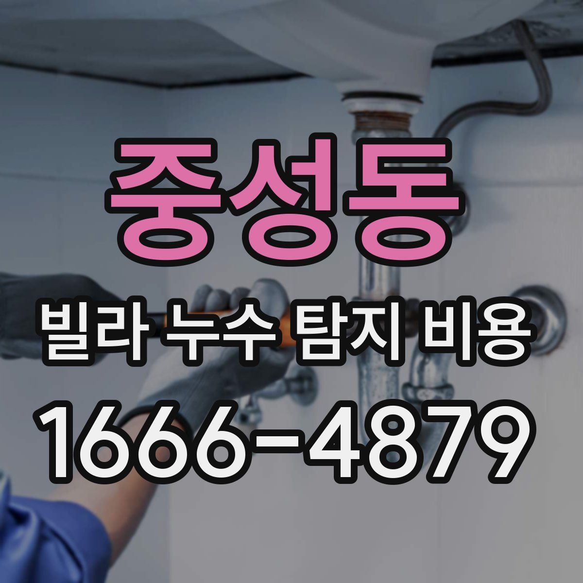 중성동 빌라 누수 탐지 비용