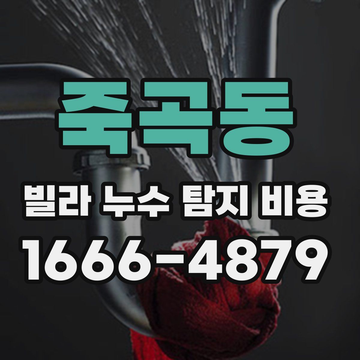 죽곡동 빌라 누수 탐지 비용