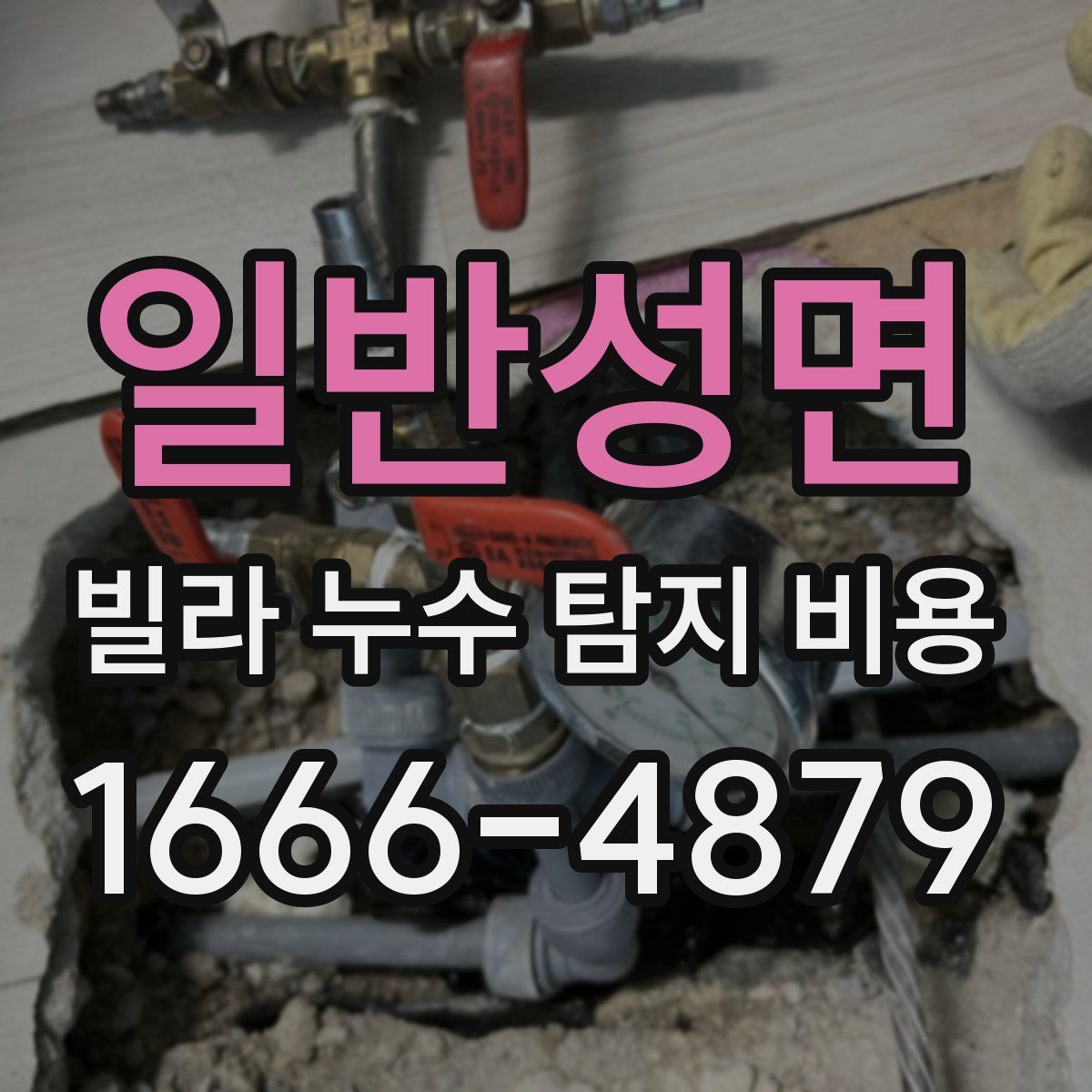 일반성면 빌라 누수 탐지 비용
