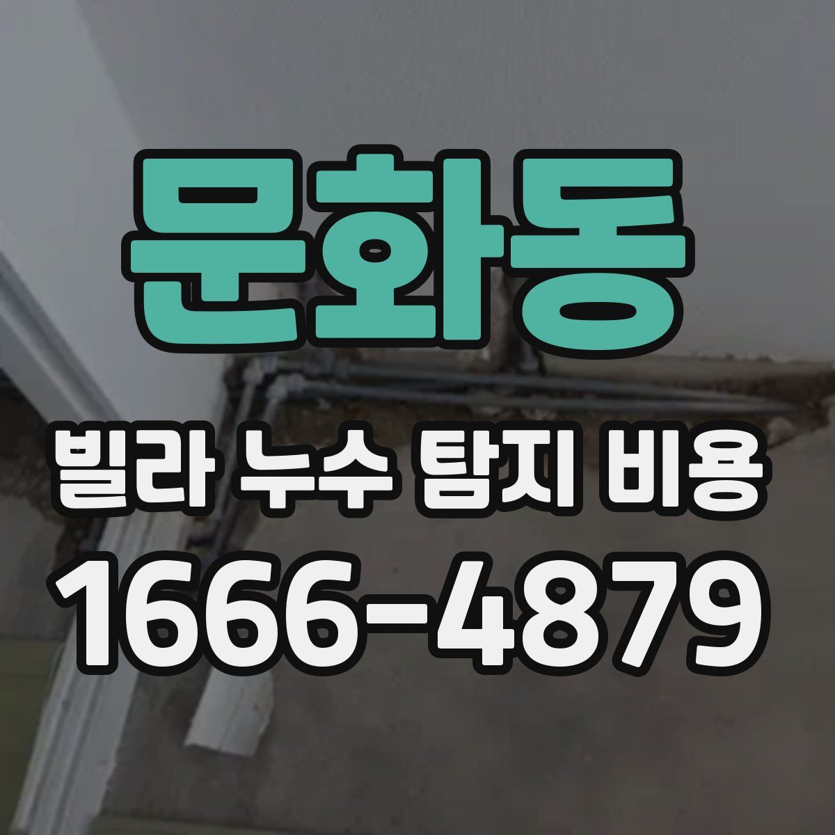 문화동 빌라 누수 탐지 비용