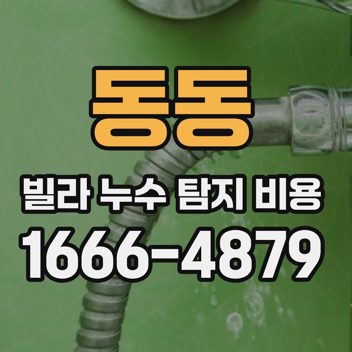 동동 빌라 누수 탐지 비용