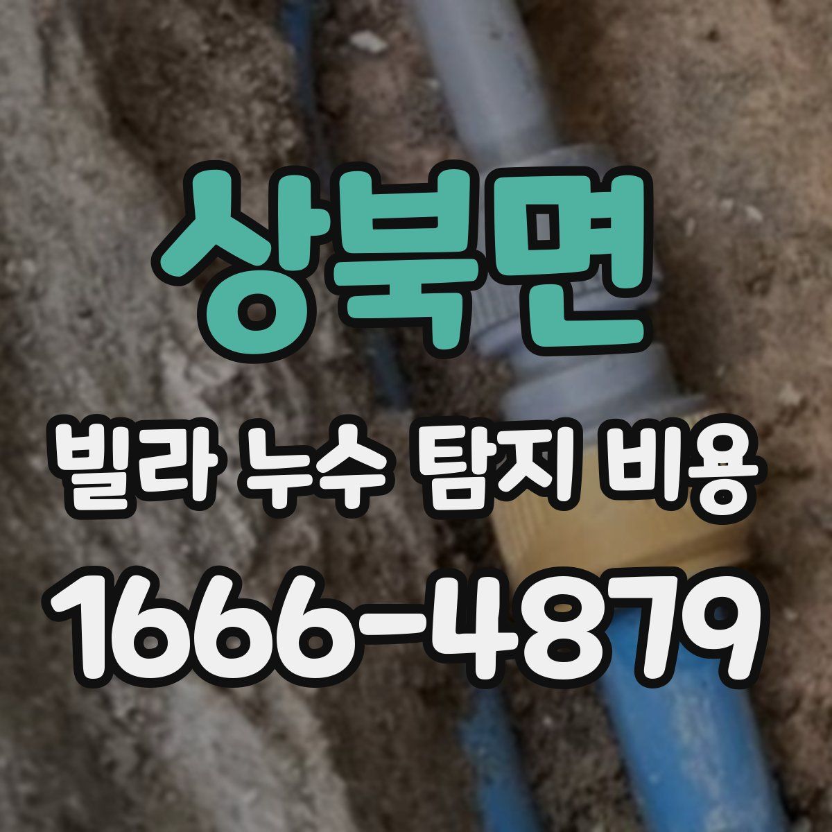 상북면 빌라 누수 탐지 비용