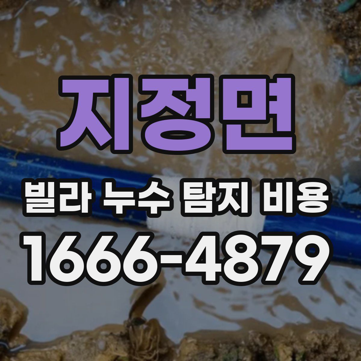 지정면 빌라 누수 탐지 비용