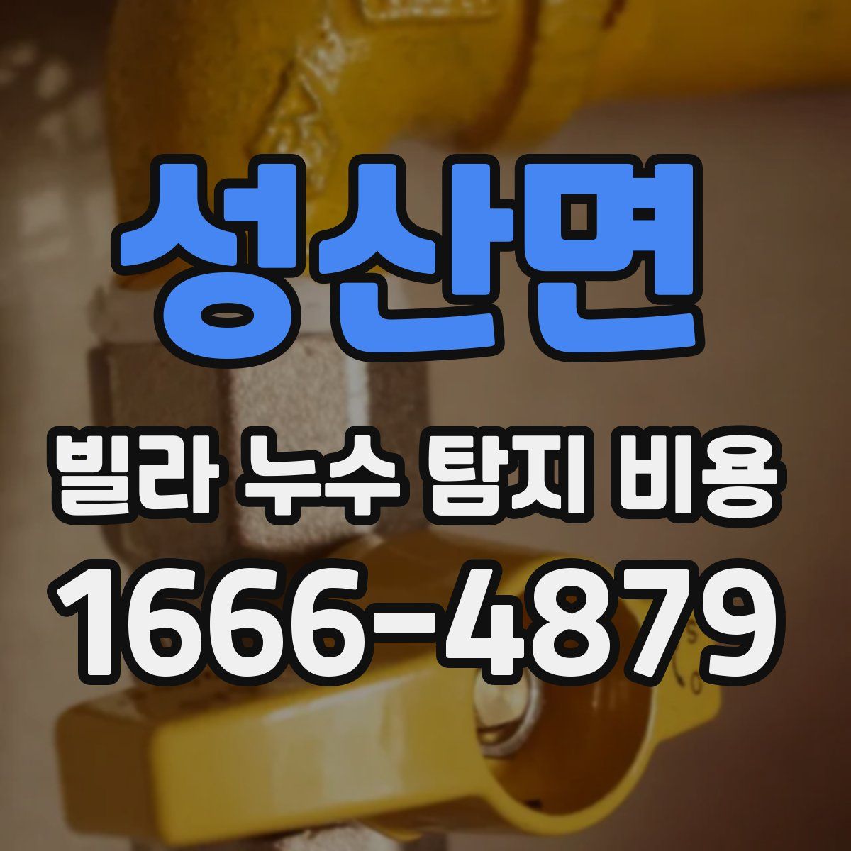 성산면 빌라 누수 탐지 비용