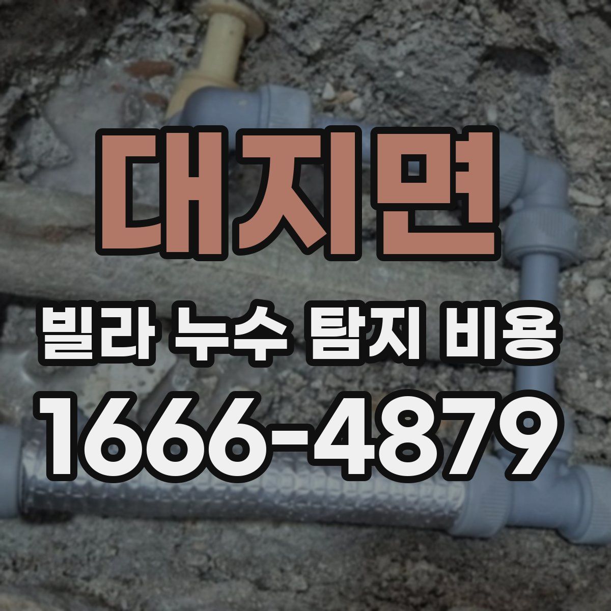 대지면 빌라 누수 탐지 비용