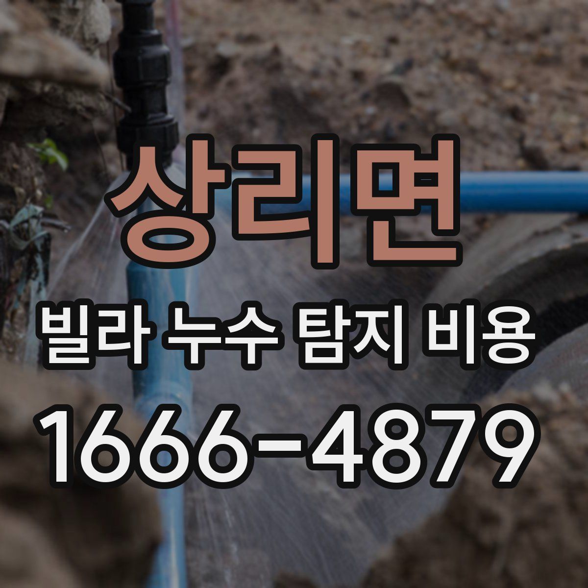 상리면 빌라 누수 탐지 비용