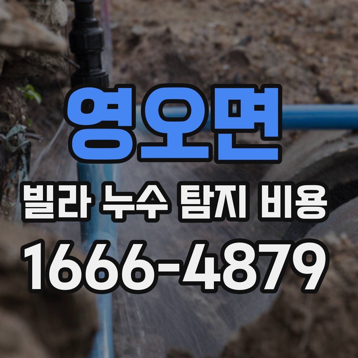 영오면 빌라 누수 탐지 비용