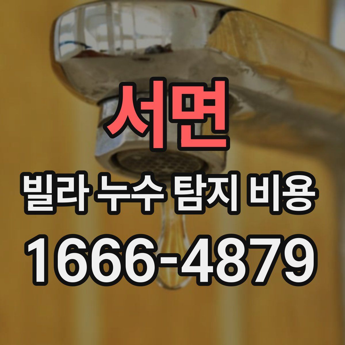 서면 빌라 누수 탐지 비용