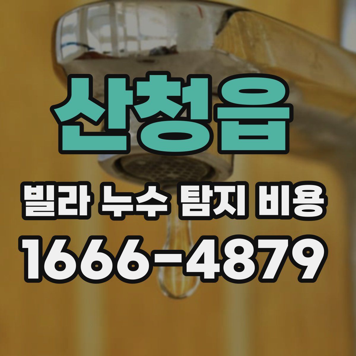 산청읍 빌라 누수 탐지 비용