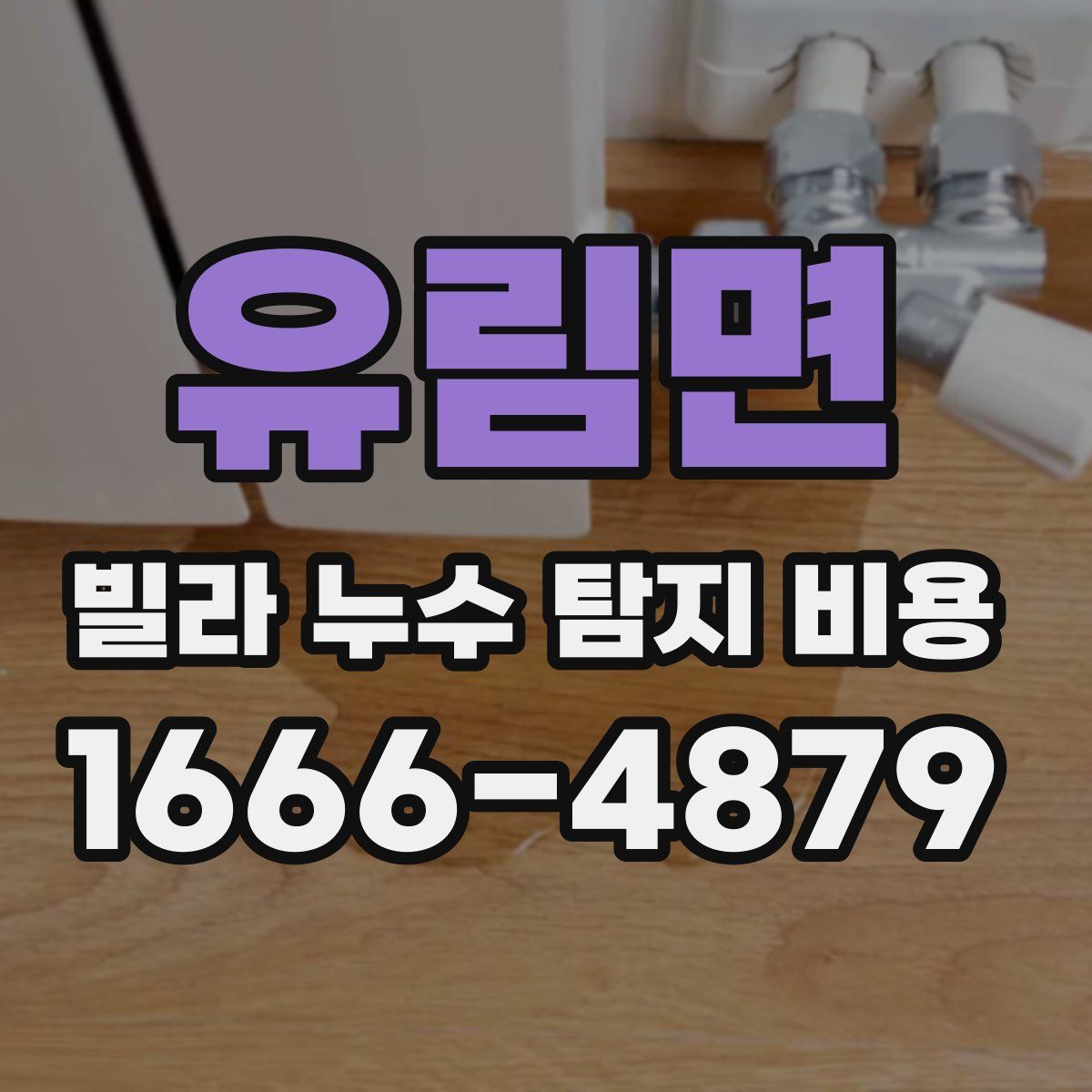 유림면 빌라 누수 탐지 비용