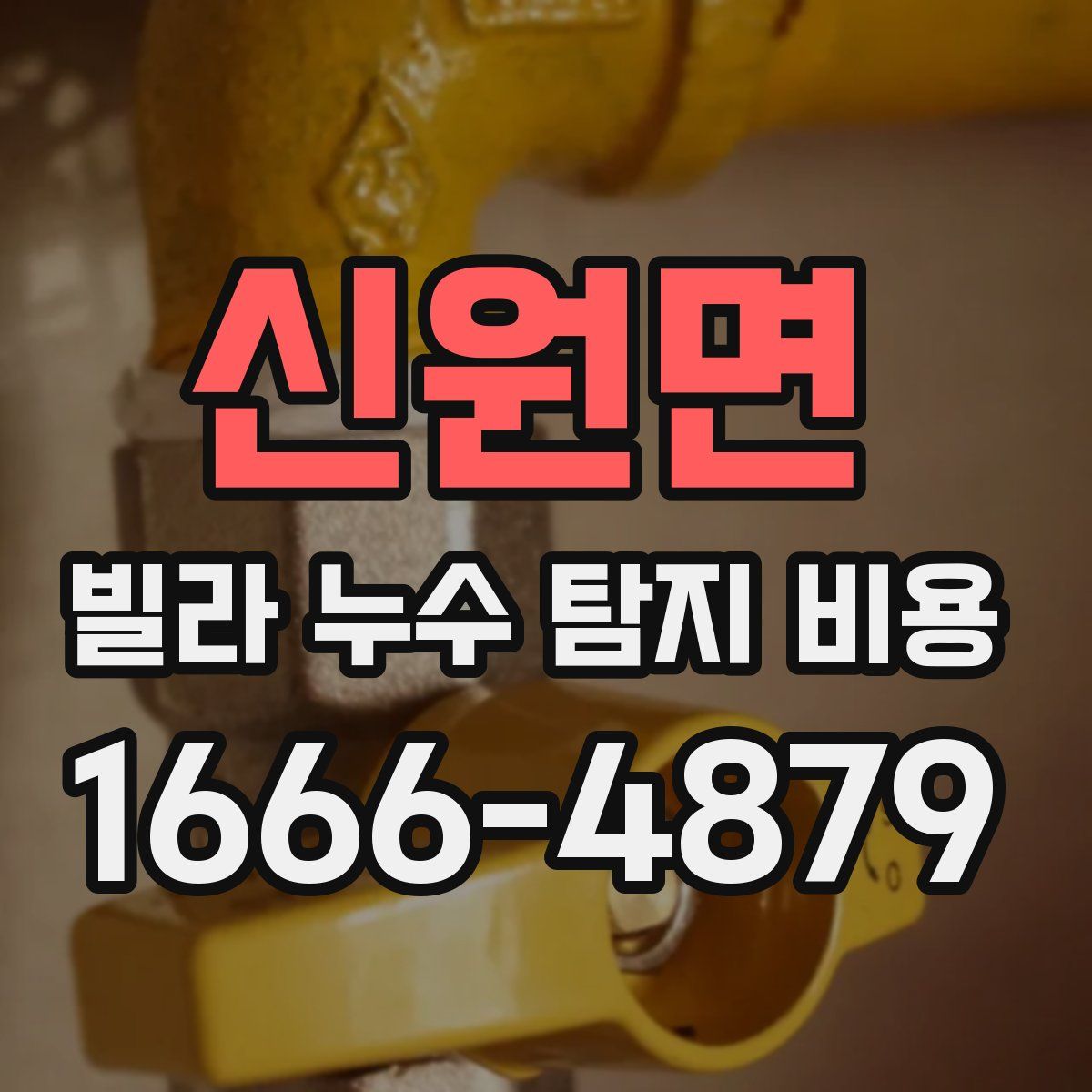 신원면 빌라 누수 탐지 비용