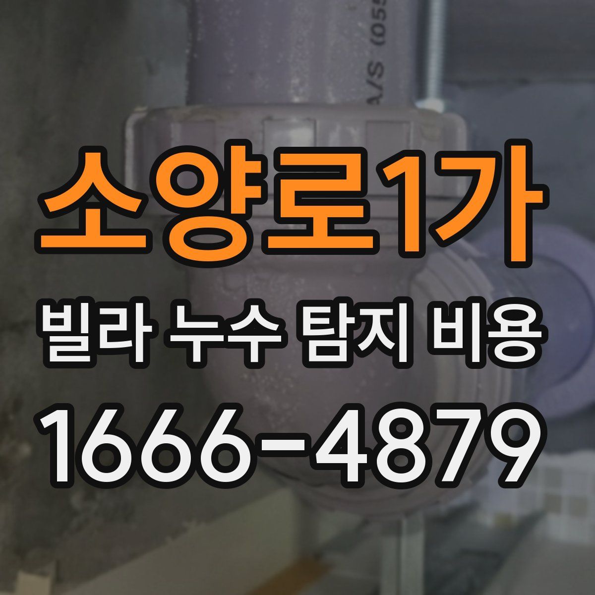 소양로1가 빌라 누수 탐지 비용