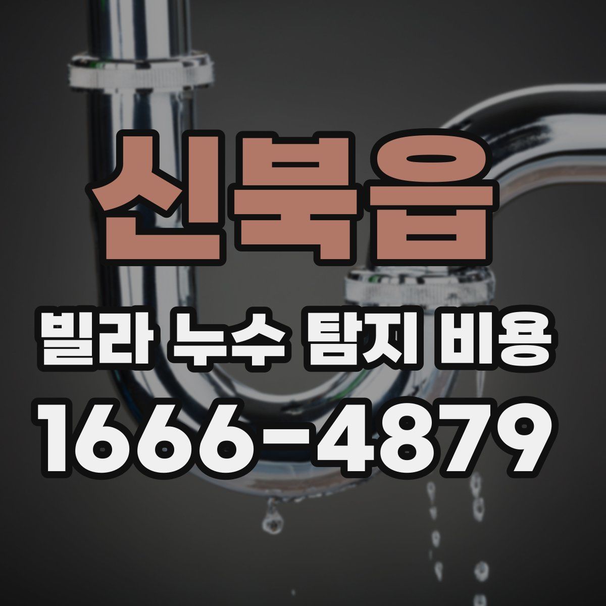 신북읍 빌라 누수 탐지 비용