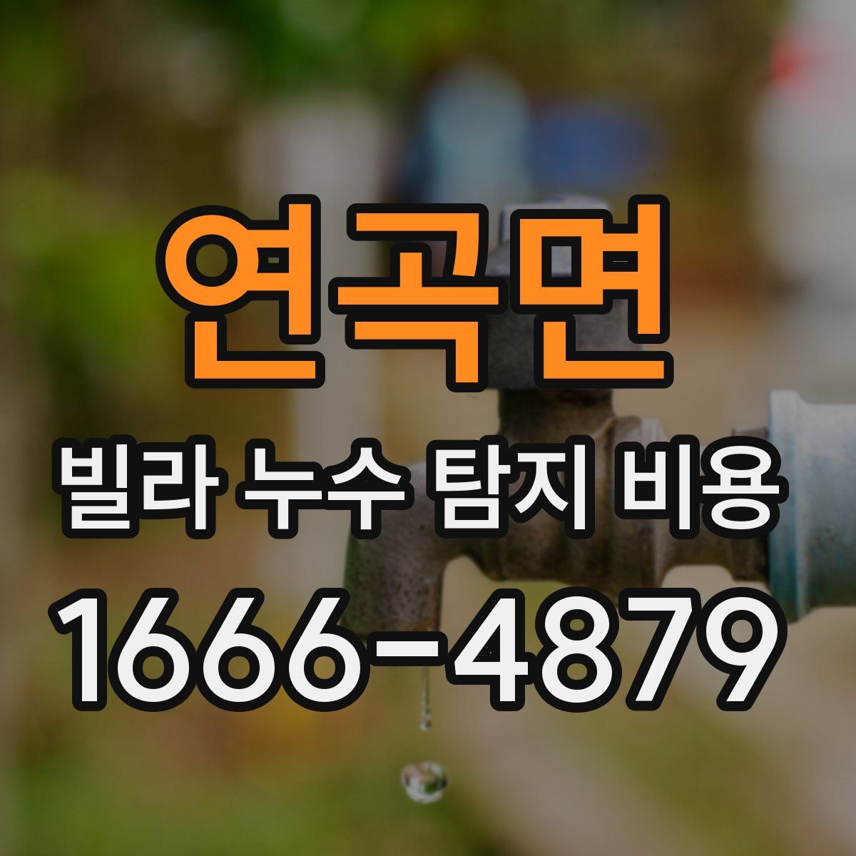 연곡면 빌라 누수 탐지 비용