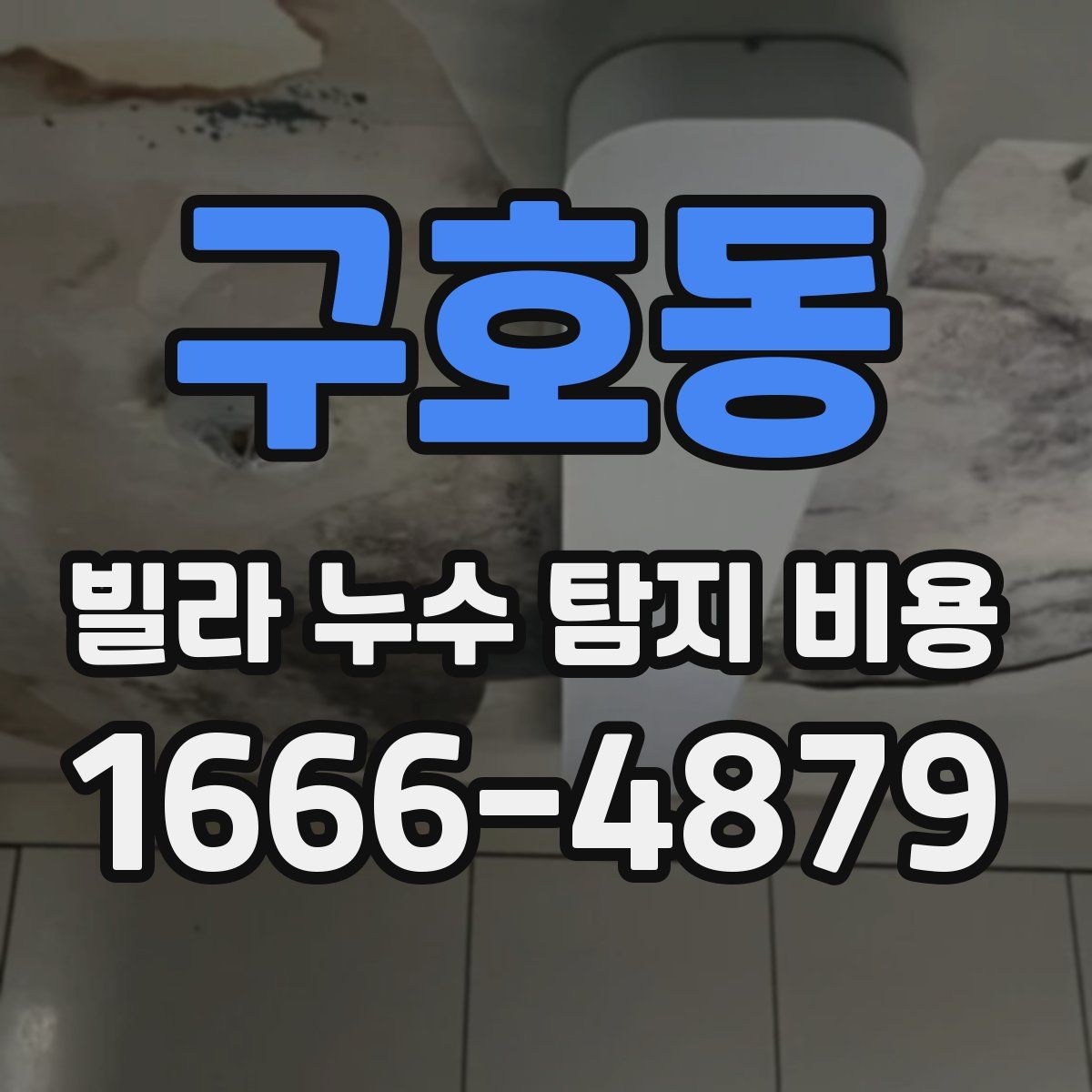 구호동 빌라 누수 탐지 비용