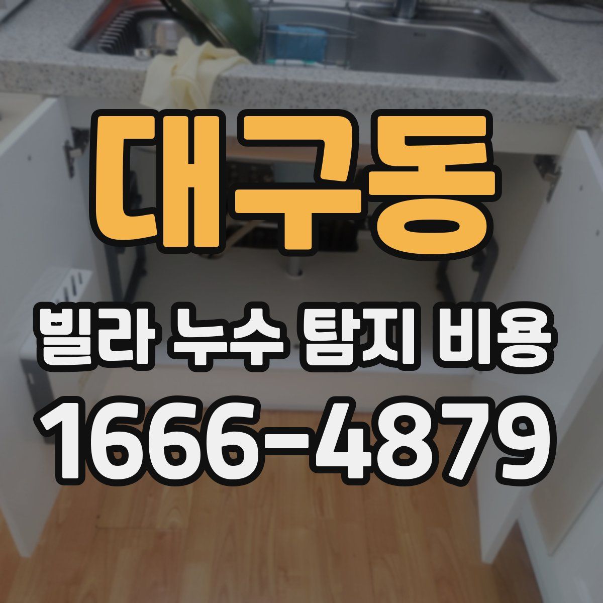 대구동 빌라 누수 탐지 비용