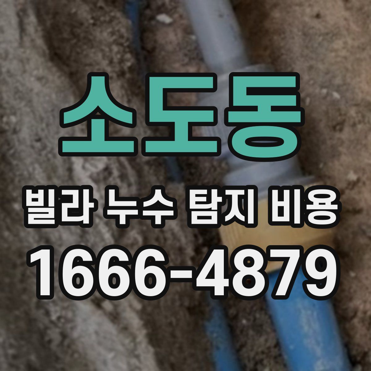 소도동 빌라 누수 탐지 비용