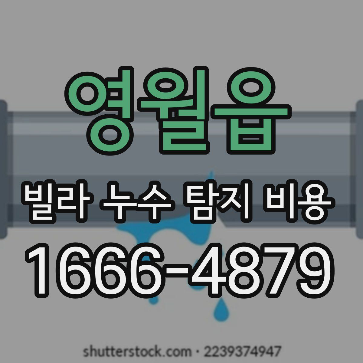영월읍 빌라 누수 탐지 비용
